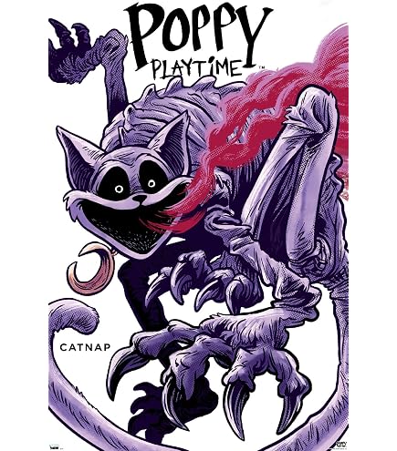 Amazon.com: Trends International Poppy Playtime - CatNap Feature