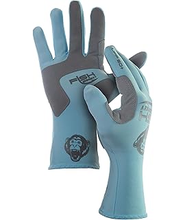 fish monkey wooly wool gloves