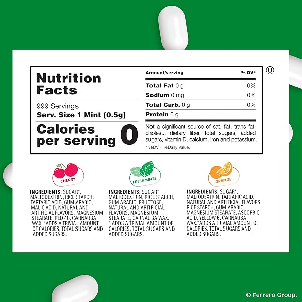 TIC TAC VARIETY PACK MEGA BOX, BULK 27 PACKS, CHERRY, FRESHMINTS, ORANGE, REFRESHING FRUITY MINTS, CLASSIC BOX, 17.14 OZ​