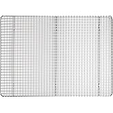 Winco Wire Sheet Pan Grate/Cooling Rack, Chrome Plated, 2/3 Size / 14" x 20"