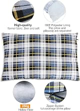 REDCAMP Small Camping Pillow Lightweight 320g Flannel Travel Pillow view 2