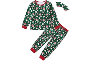 CARETOO Toddler Baby Boy Pajamas Set Kids Sleepwear 2 Pcs Pjs Long Sleeve Top and Pants for 2-7 Years