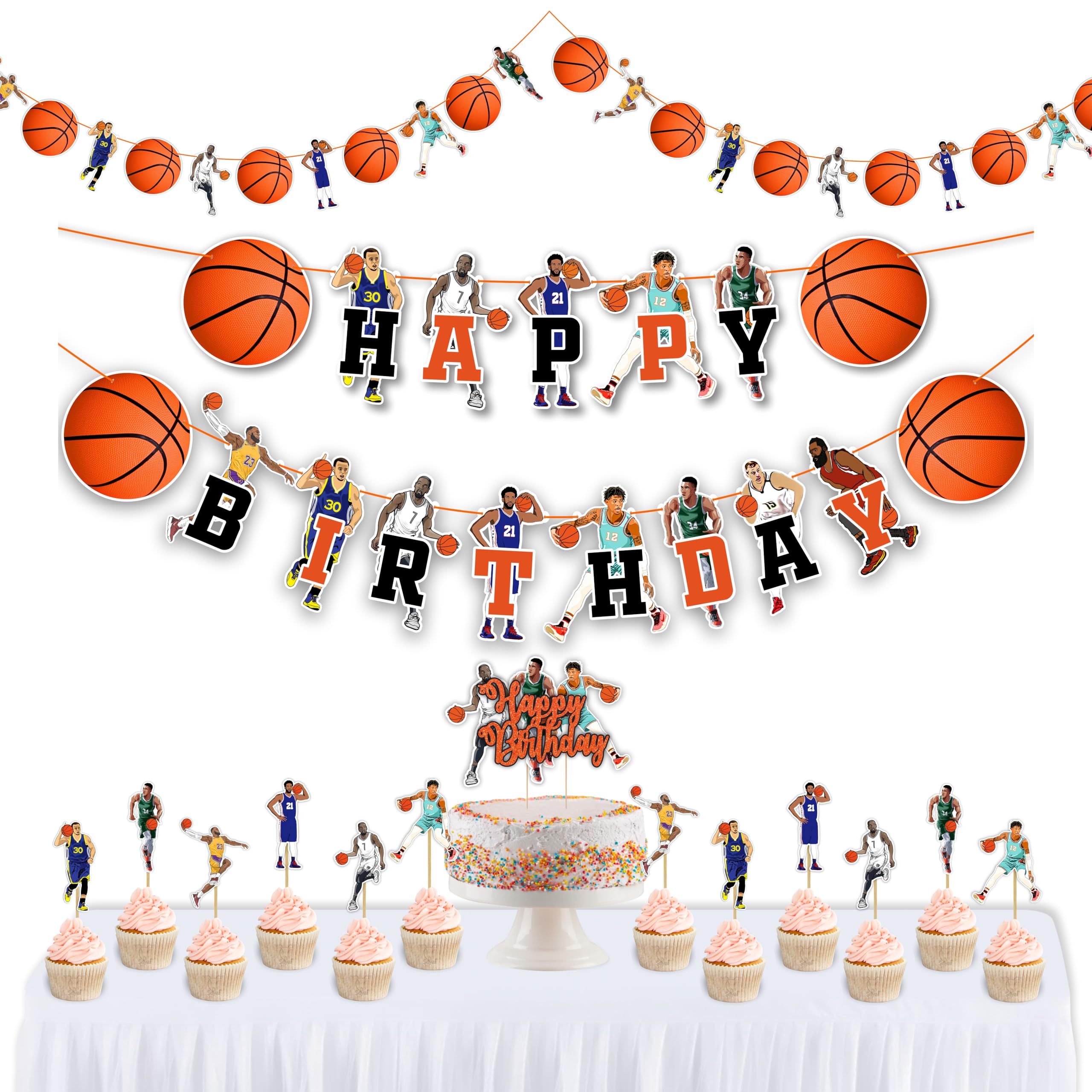 Seyal® Basketball Theme Birthday Party Supplies