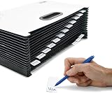 Rapesco SupaFile Plus 26-Section A4+ Desktop Expanding File Organizer White view 3