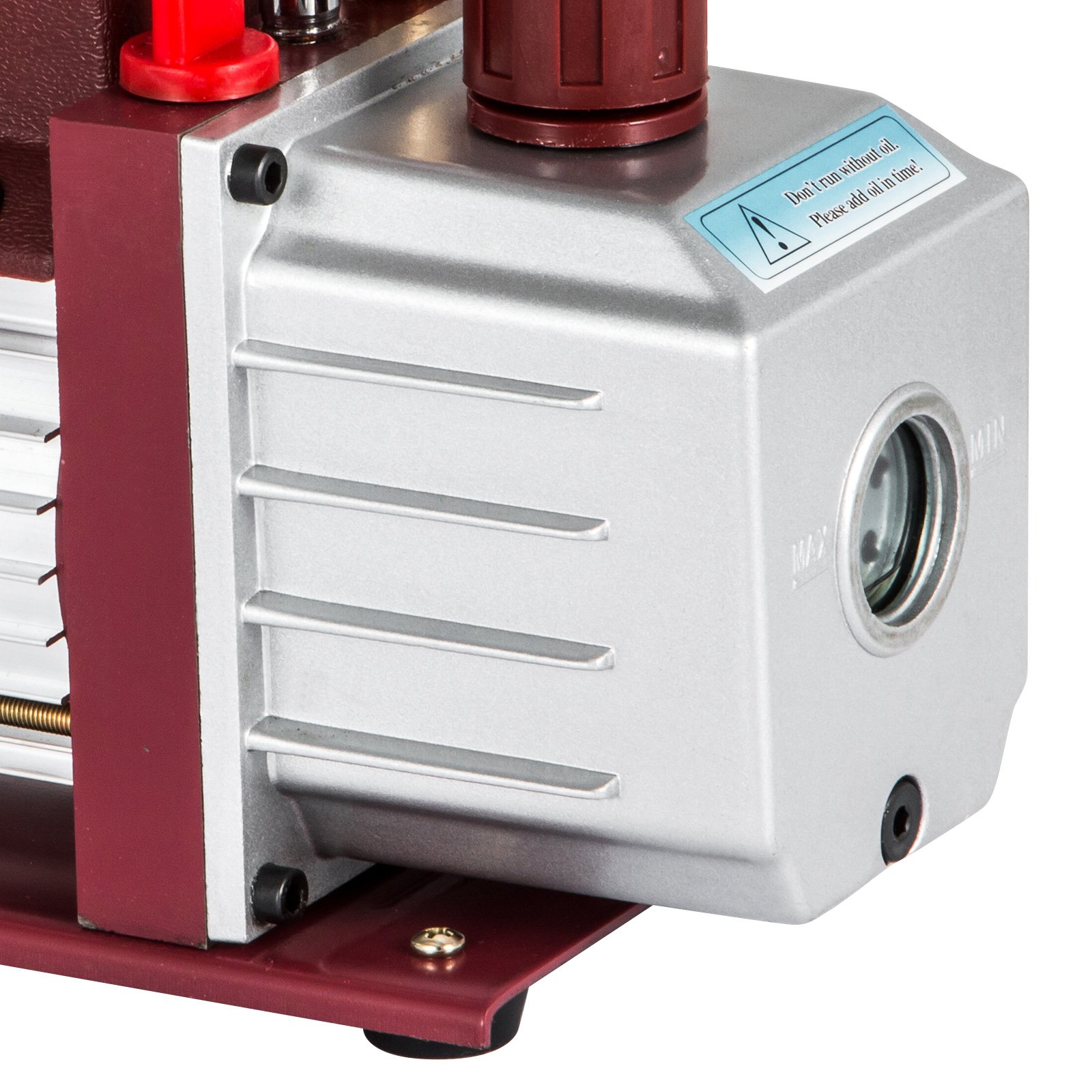 VEVOR Rotary Vane Vacuum Pump 4.5CFM 1/3HP SingleStage HVAC Auto AC