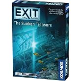 The Sunken Treasure | Exit: The Game - A Kosmos| Family-Friendly, Card-Based At-Home Escape Room Experience for 1 To 4 Players, Ages 10+