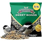 Armstrong Sweet Songs, Premium Wild Bird Food, Songbird and Musical Bird Seed Mix, 2.27KG (5LB) Bag