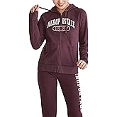 AEROPOSTALE womens Logo Full Zip Hoodie- Arches- 1987