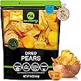 NUT CRAVINGS Dry Fruits - Sun Dried California Pears, No Sugar Added (16oz - 1 LB) Packed Fresh in Resealable Bag - Sweet Snack, Healthy Food, Naturally Grown, Vegan, Kosher Certified