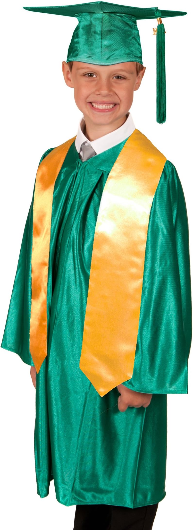 Graduation AttireChildren's Primary School Graduation Gown, Cap and Stole - Shiny Finish