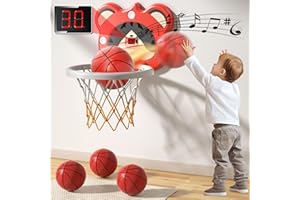 Bennol Toddlers Basketball Hoop Indoor Toys Gifts for 2 3 4 5 Year Old Boys Kids, Indoor Mini Basketball Hoop Toys for Toddlers Kids Boys Ages 1-3 2-4 3-5, Boy Toys 2 3 4 5 6 Year Olds Birthday Gifts