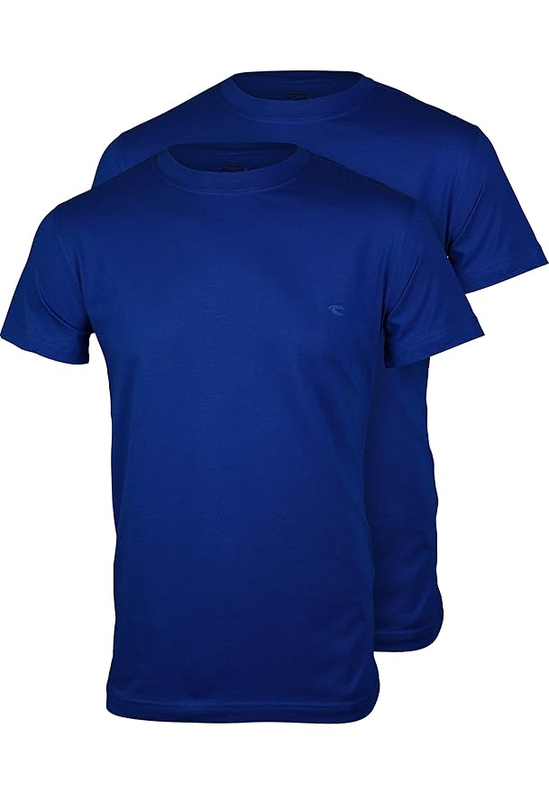 camel active - Herren - T-Shirts im Doppelpack - 100% Baumwolle - Serie Nr. 32 (CA-4-00580)
