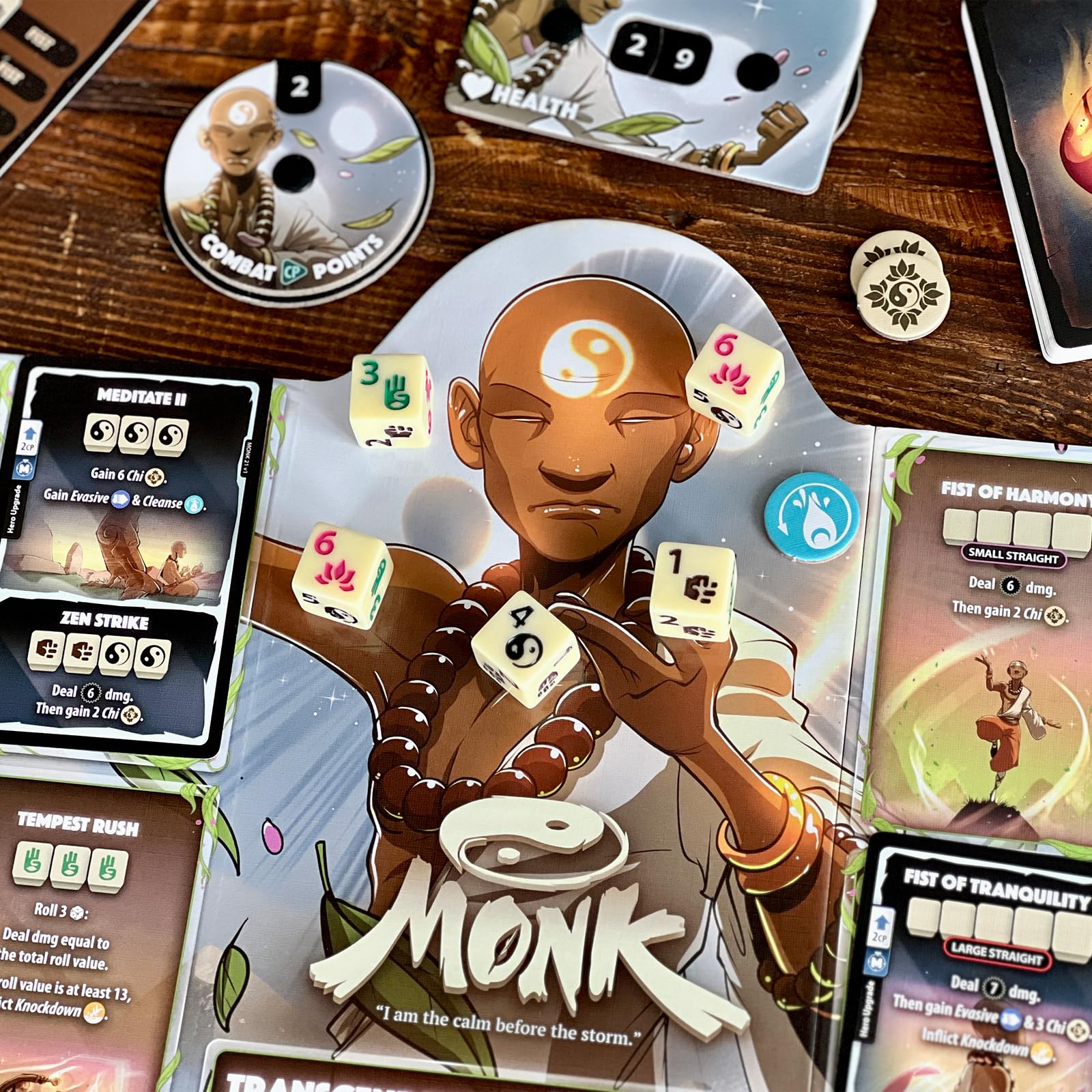 Dice Throne - Two Hero Box - Monk v Paladin - Fast Playing Collectible Tabletop Game
