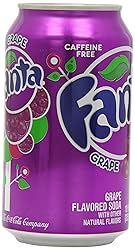 Fanta Grape Soda Can 355 ml