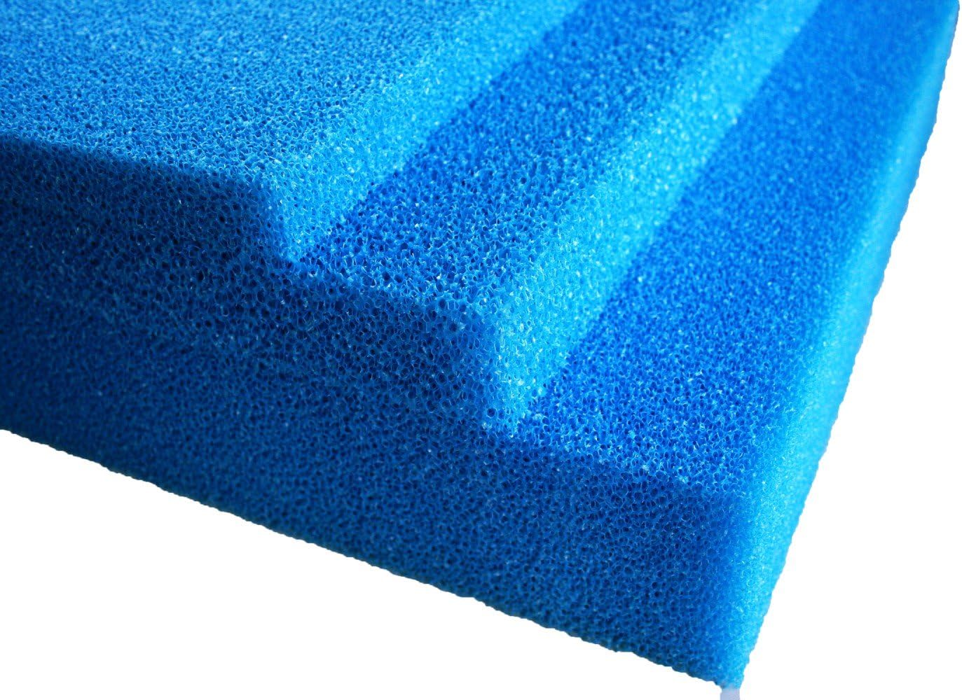 Teich Filterschaum / Filtermatte blau 50 x 50 x 5 cm fein PPI30