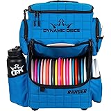 Dynamic Discs Ranger Disc Golf Backpack | Large Main Compartment That Can Hold 18+ Discs | On-Deck Disc Golf Putter Pouch Cap