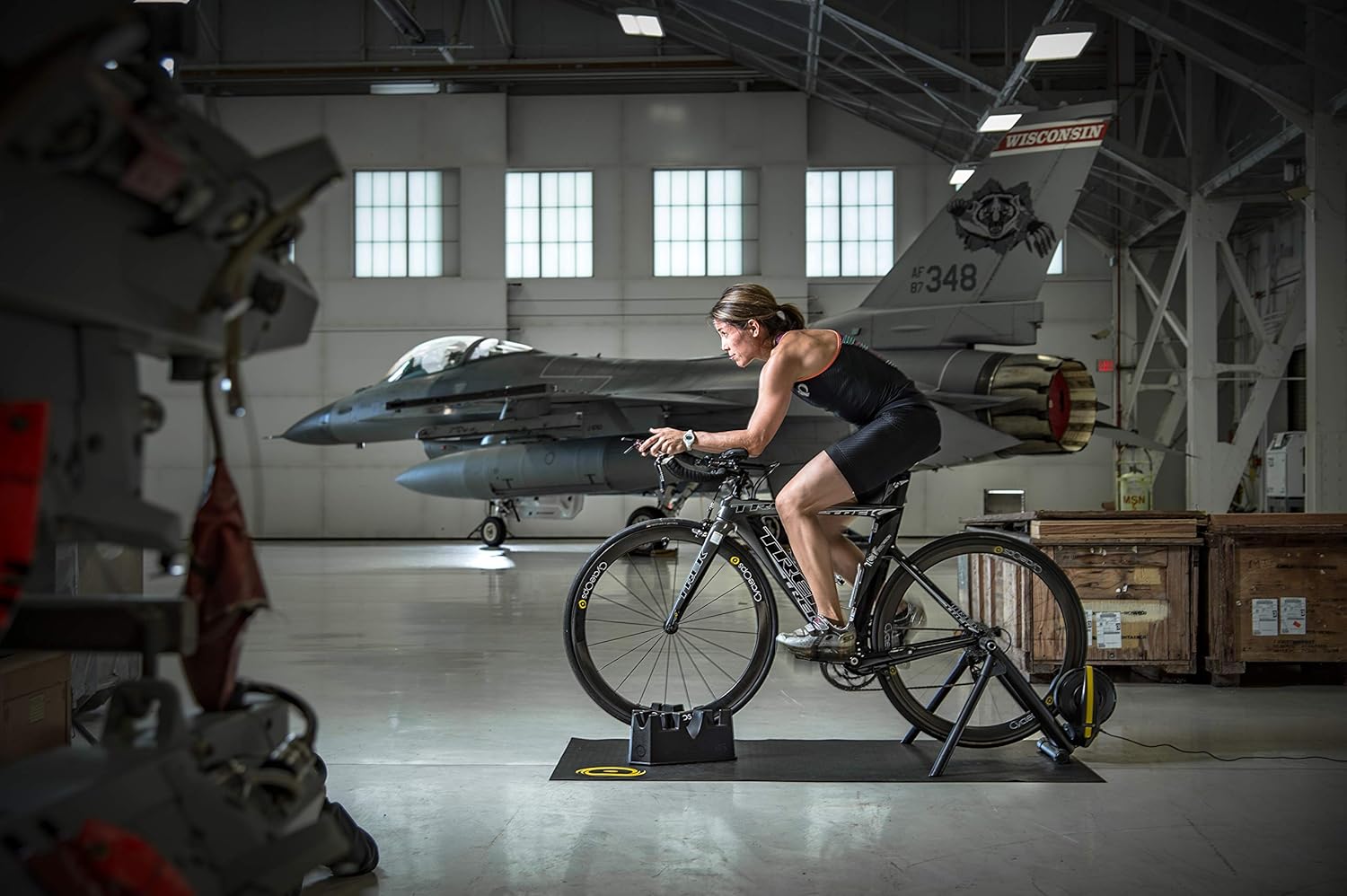 cycleops mag plus trainer with shifter