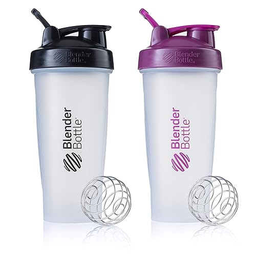 BlenderBottle Classic Shaker Bottle Perfect for Protein Shakes and - Technical View