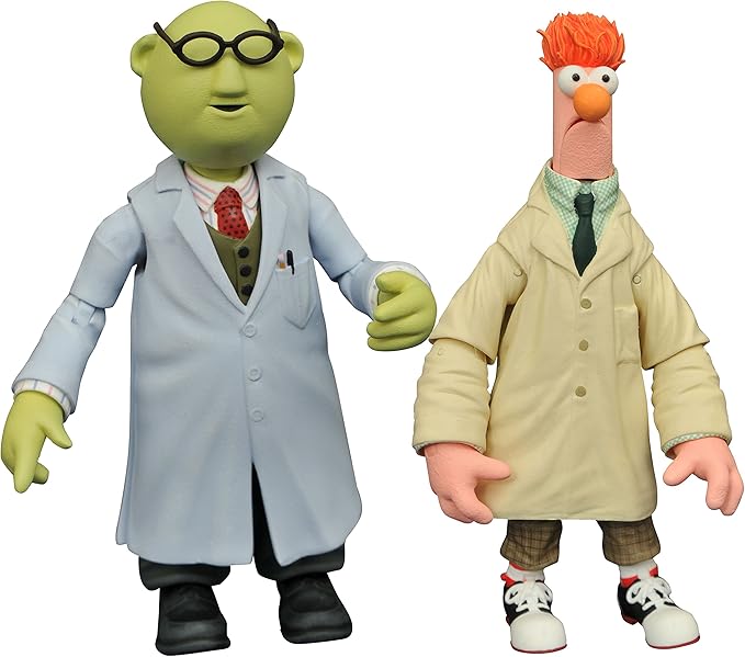 Diamond Select Toys The Muppets Beaker & Bunsen Honeydew Select Action
