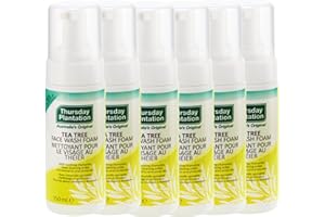 Thursday Plantation Tea Tree Face Wash Foam 150ml x 6