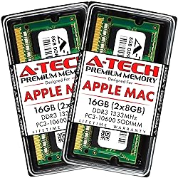 A-Tech 16GB (2x8GB) RAM for Apple MacBook Pro