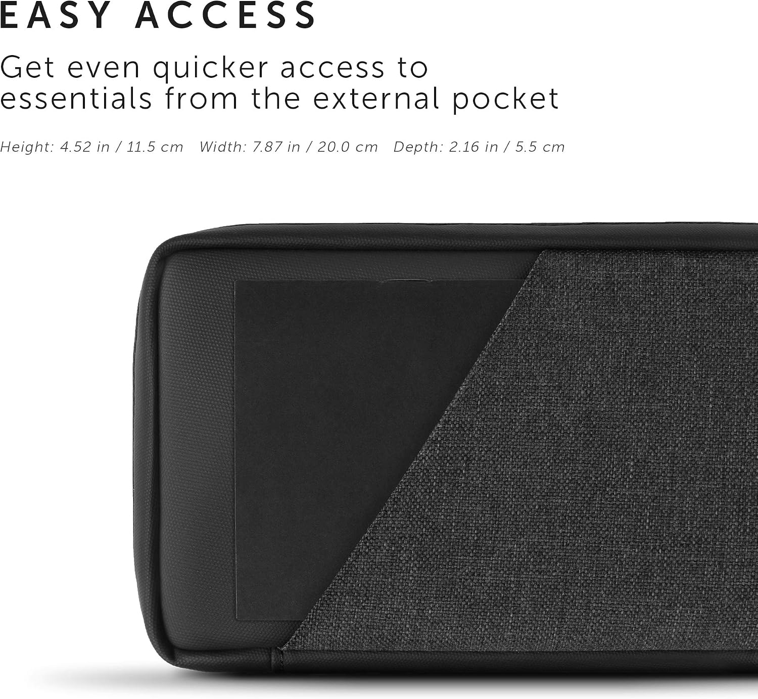 Native Union Stow Organizer, Premium Travel Tech Kit Crafted with Durable Canvas - Image 3