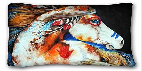 Amazon Com Tarolo Decorative Native American Indians Horse