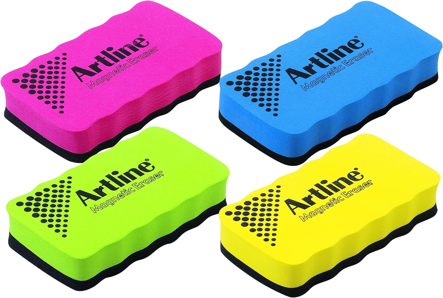 Artline Magnetic Whiteboard Eraser - Red - Image 3
