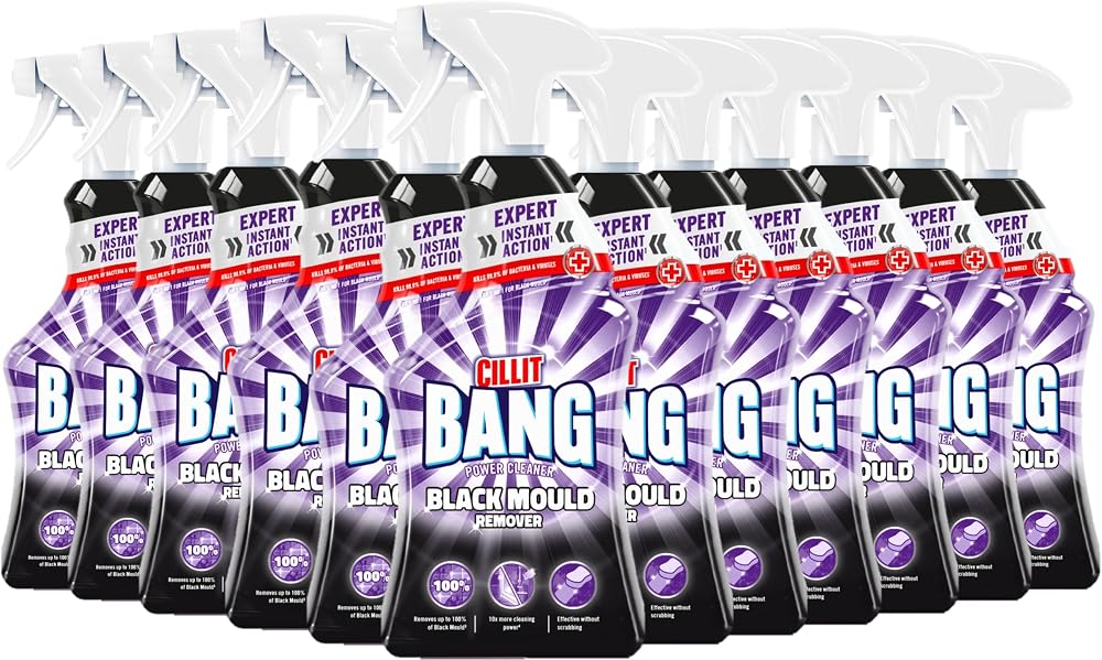 Cillit Bang Black Mould Remover Spray 750ml Pack of 12