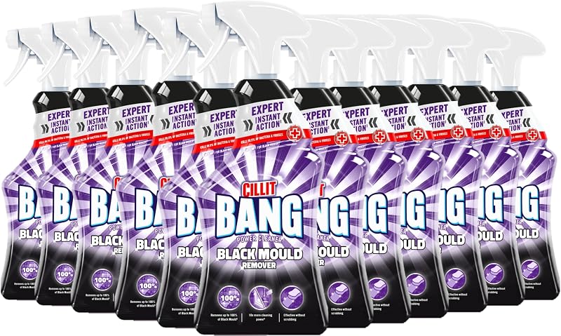 Cillit Bang Black Mould Remover Spray 750ml Pack of 12