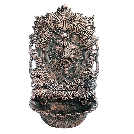 Karara Mujassme Victorian Style Cast Iron Antique Gold Fountain Home Interior D