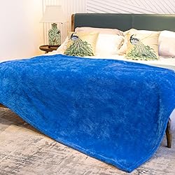 Fleece Throw Blanket Cozy Soft Lightweight Throw