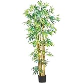 Nearly Natural 5ft. Bambusa Bamboo Silk Tree