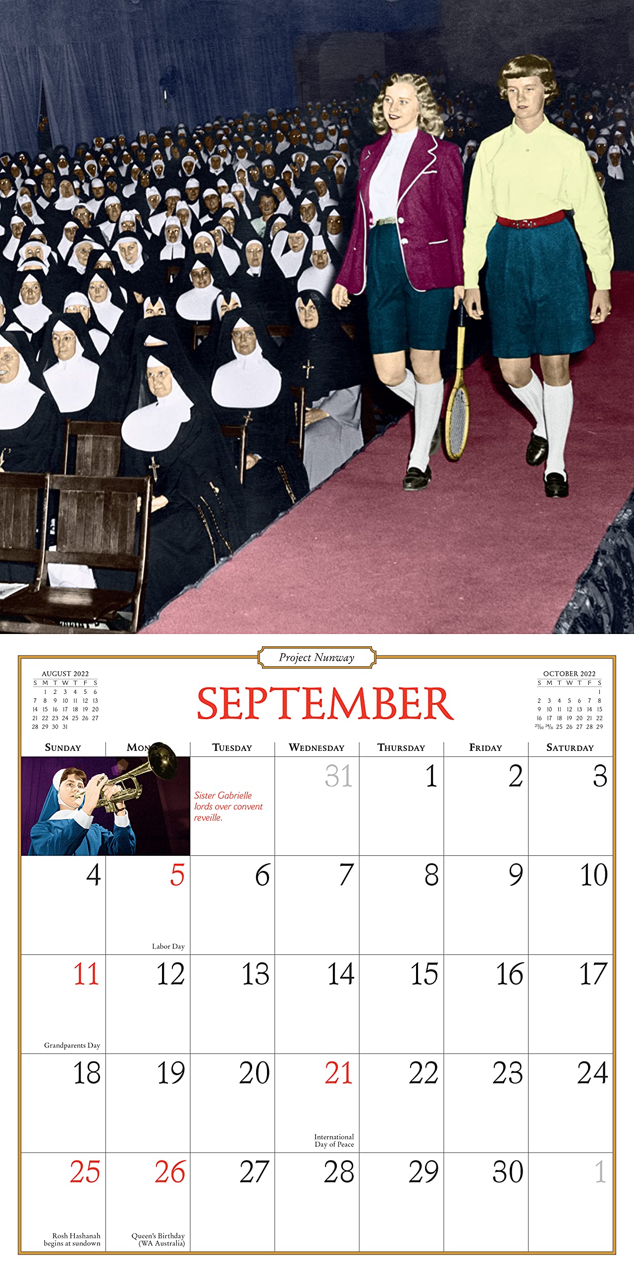 Nuns Having Fun Calendar 2023 Nuns Having Fun Wall Calendar 2022: Kelly, Maureen, Stone, Jeffrey:  9781523512799: Books - Amazon.ca