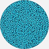 MIKIMIQI 2200pcs Glass Seed Beads Bulk, 4mm 6/0 Pony Beads Bulk for Jewelry Making Mini Spacer Beads Loose Beads Craft Small Glass Seed Beads for DIY Bracelet Wrist (Malachite Blue)