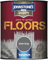 Johnstone's Garage Floor Paint Dark Grey 750ml