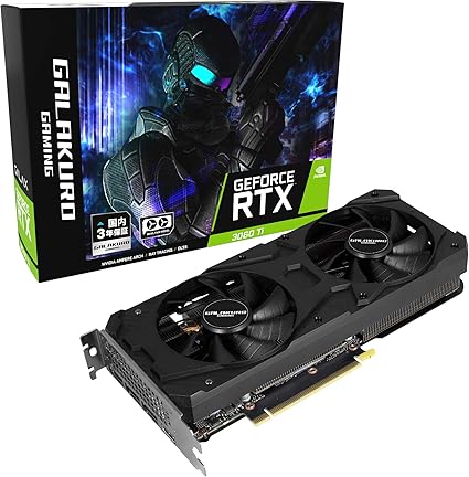 Amazon 玄人志向 Nvidia Geforce Rtx3060ti搭載 グラフィックボード Gddr6 8gb Galakuro Gamingシリーズ デュアルファン Gg Rtx3060ti E8gb Df 玄人志向 グラフィックボード 通販