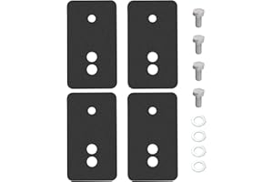 AC-MTORC Seat Relocation Brackets Kit for Chevrolet Camaro/Pontiac Firebird 1967-2002 (A Set of Four Brackets, Including Hardware for 1.5-2" Extension)