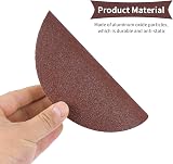 Icastny 150mm Sanding Discs 60/100/150/320/600 Grit 50Pcs Hook Loop 6" view 3