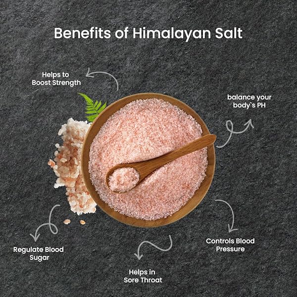 RENFORCER HIMALAYAN PINK SALT – PURE & NATURAL COARSE PINK SEA SALT GRAIN – UNREFINED MINERAL-RICH PINK SALT – PERFECT FOR GOURMET RECIPES – 1KG POUCH