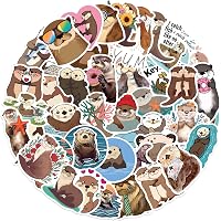 Sea Otter Party Honeycomb Centerpieces, 8PCS Cute Otter Birthday Party Decorations Ocean Sea Animal Party Honeycomb Centerpieces For Funny Otter Theme...