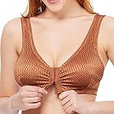 Carole Martin Full-Freedom Comfort Front Closure Bra for Women, Wireless