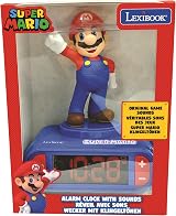 LEXIBOOK Super Mario Nightlight Alarm Clock LCD Backlit Snooze Blue RL800NI view 5