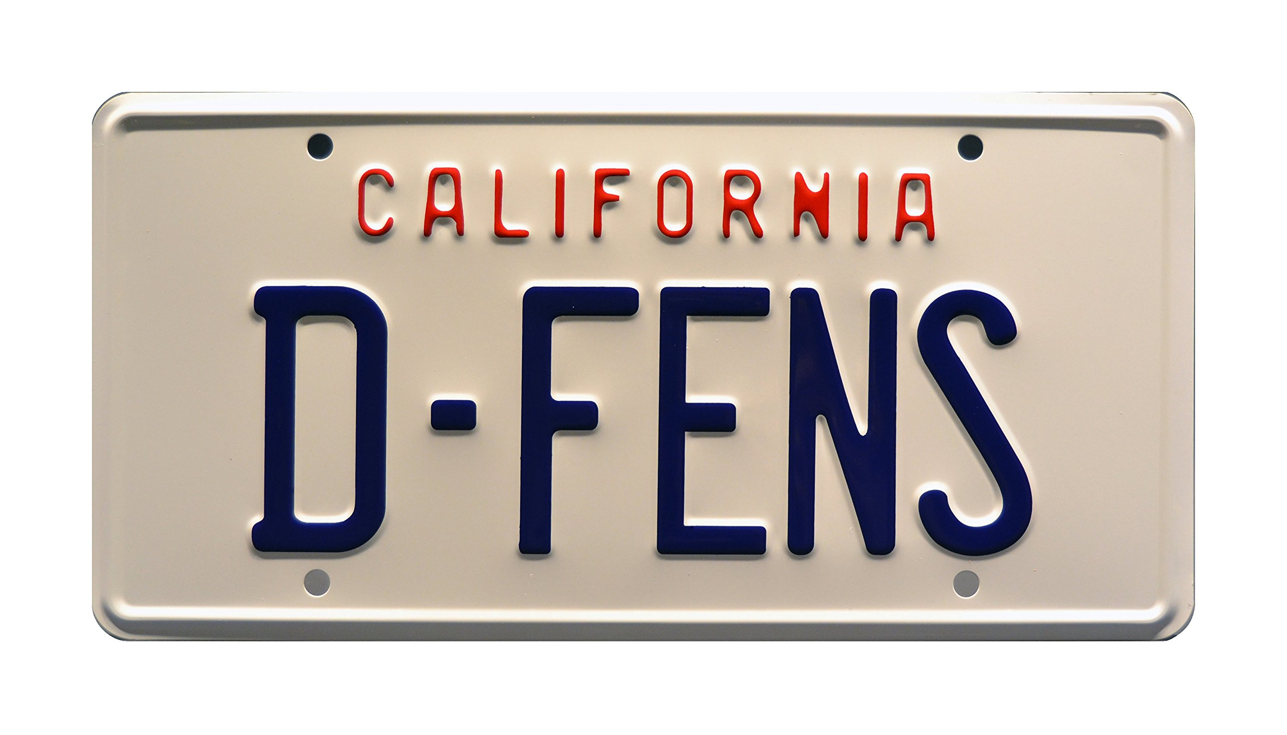 Falling Down | D-FENS | Metal Stamped License Plate