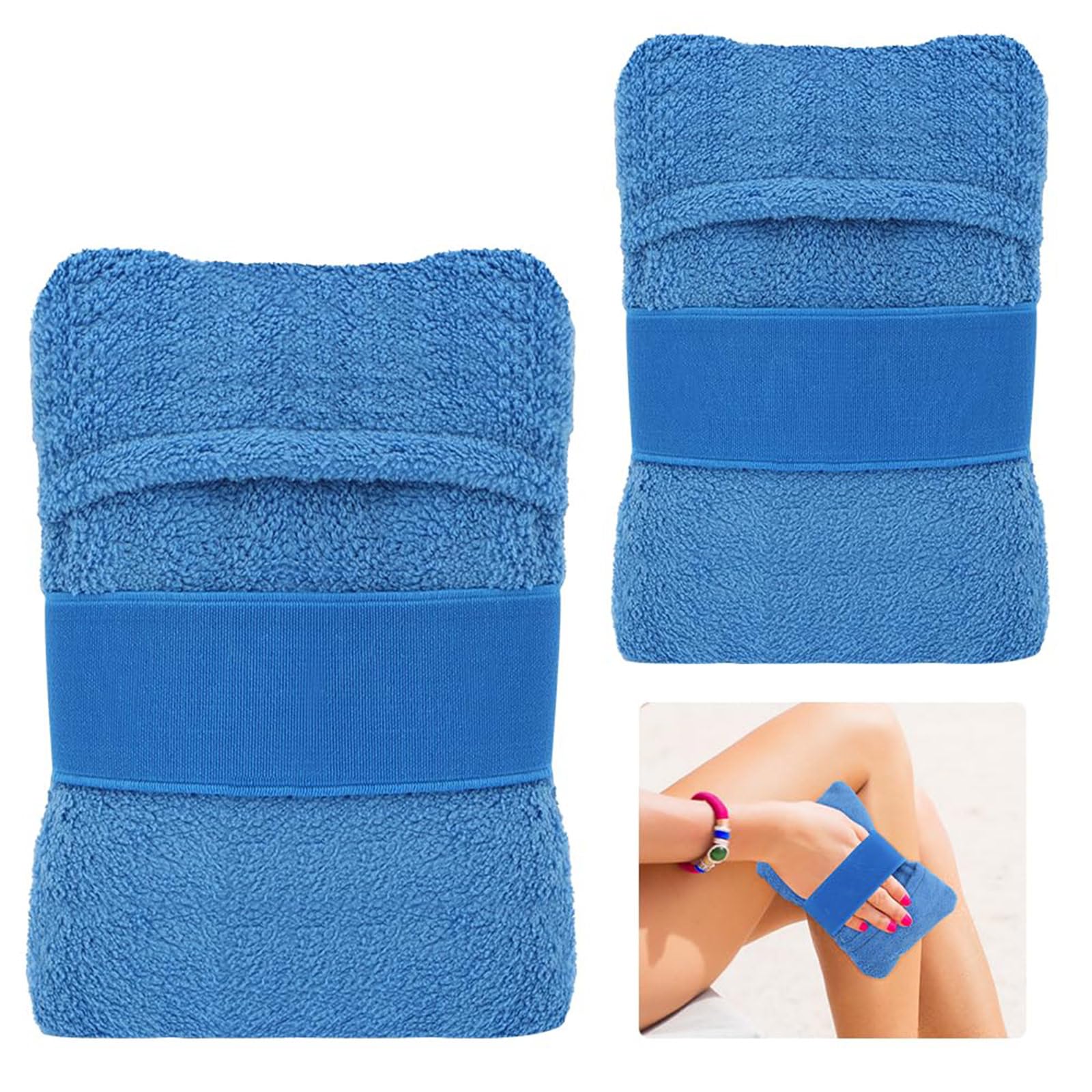 2PCS Sand Remover for Beach,Reusable Beach Sand Remover Brush,Beach Sand Cleaner,Easily Removes Sand and Easy to Carry,Talc Free,Suitable for Beach Activities