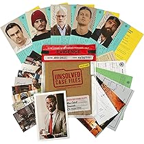 ThinkFun Cold Case: A Pinch of Murder – A Murder Mystery Game in a Box