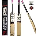 SS Cricket Bat Gladiator Kashmir Willow Full Adult Size Short Handle by Sunridges with Free Sunridges Bat Cover - Bat Suitable for Playing with Normal Cork Ball or Heavy Tennis Ball