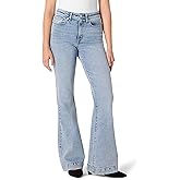 Amazon Essentials Women's Women's High Stretch High-Rise Flare Jean