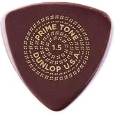 Jim Dunlop Primetone&reg; Triangle Smooth Pick 1.5MM - 3 Pack