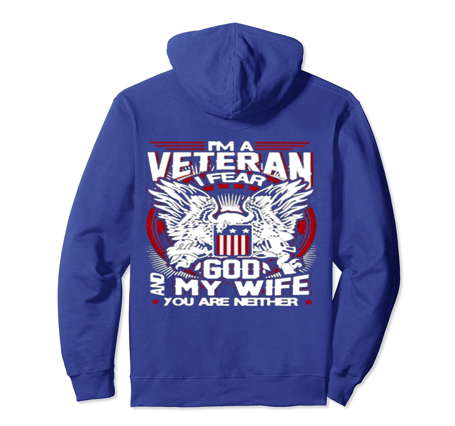 I AM VETERAN, I FEAR GOD AND MY WIFE Hoodie-anz